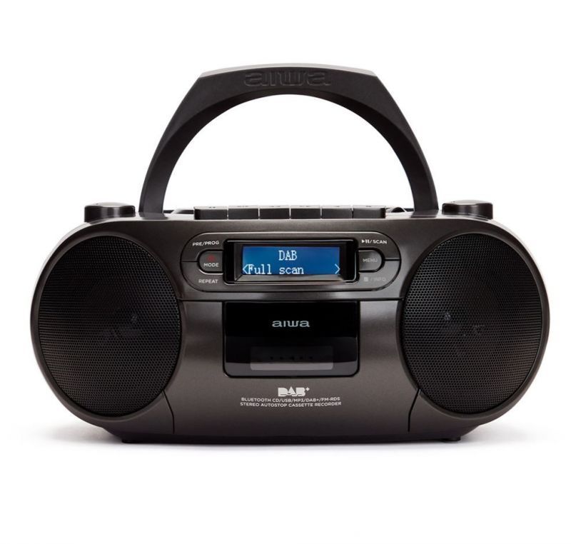 Aiwa BBTC-660DABBK Portable Radio Player, Black