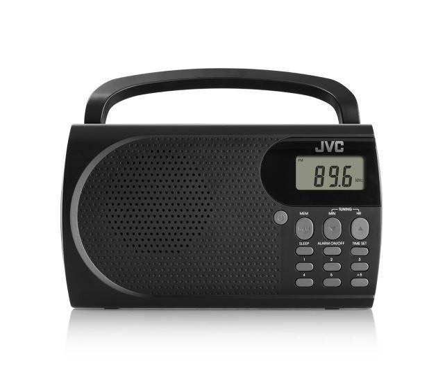 JVC Radio RA-E431B (FM) - Black