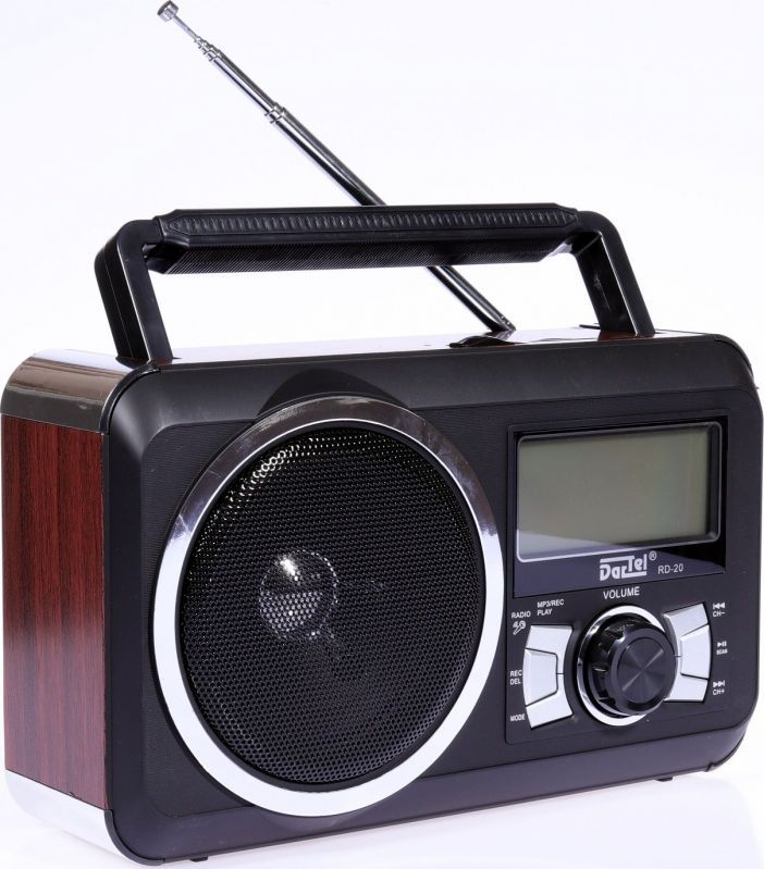 Datel Frisky RD-20 (FM) Radio, Brown