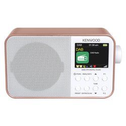 Kenwood CR-M30 DAB Radio - Rose (Bluetooth, FM, DAB+)