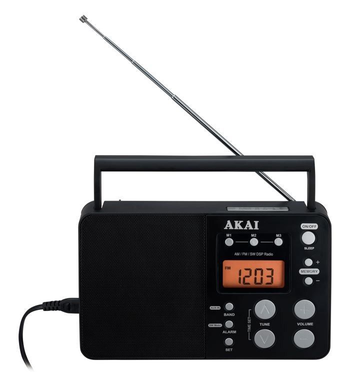 Akai Professional APR-200 Radio, Black