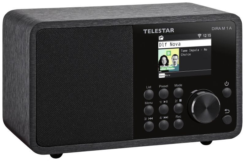 Radio híbrida Telestar DIRA M1 A, Negro