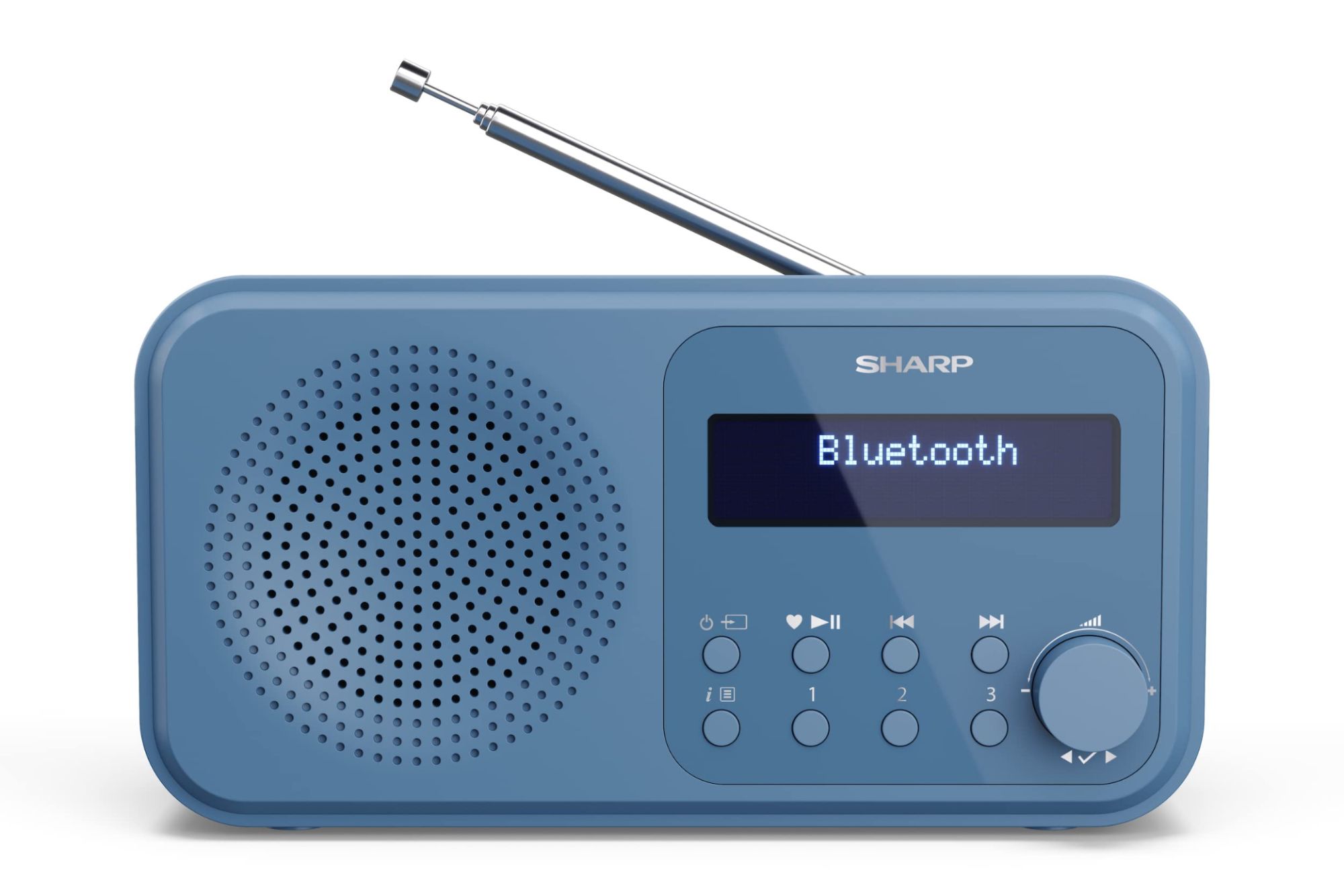 Sharp DR-P420 Bluetooth Portable Radio, Blue