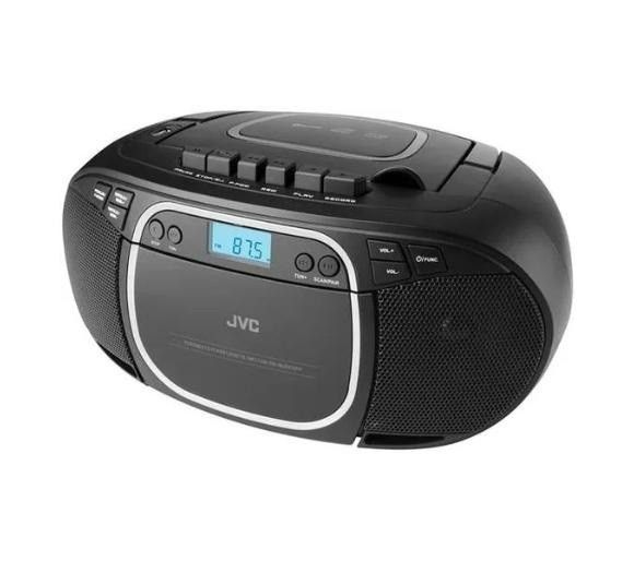 JVC RCE451B Radio with CD Player and Bluetooth (Black)