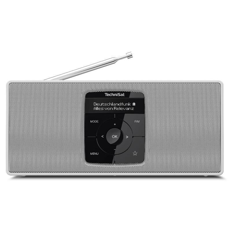 TechniSat DIGITRADIO2S Portable Digital Radio White