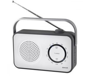 Sencor AM Radio (FM, AM) - White & Black