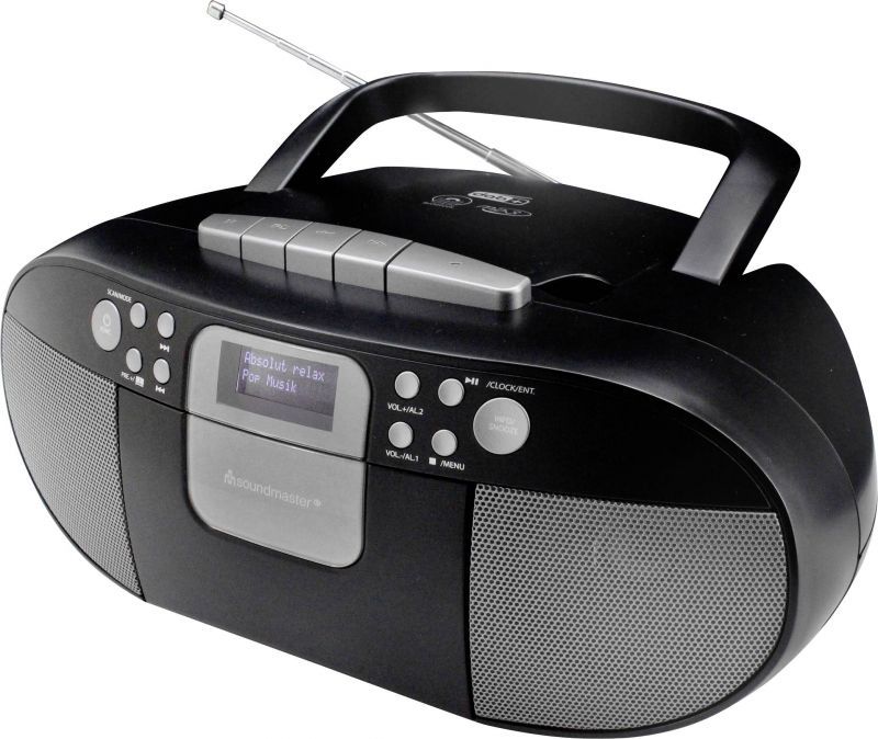 Soundmaster SCD7800 Radio, Black