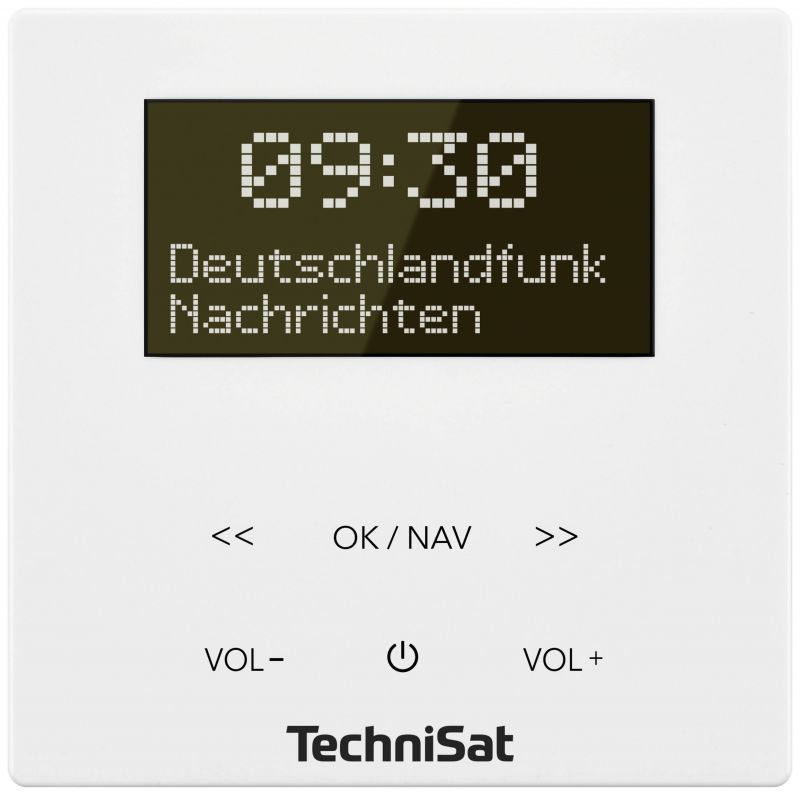 TechniSat DigitRadio Up 55 (FM, DAB+, Bluetooth) Radio - White
