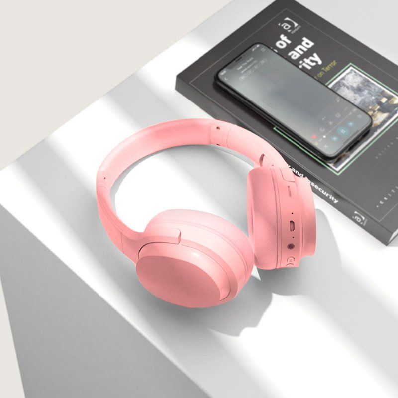 Casque Bluetooth Evetane Rose