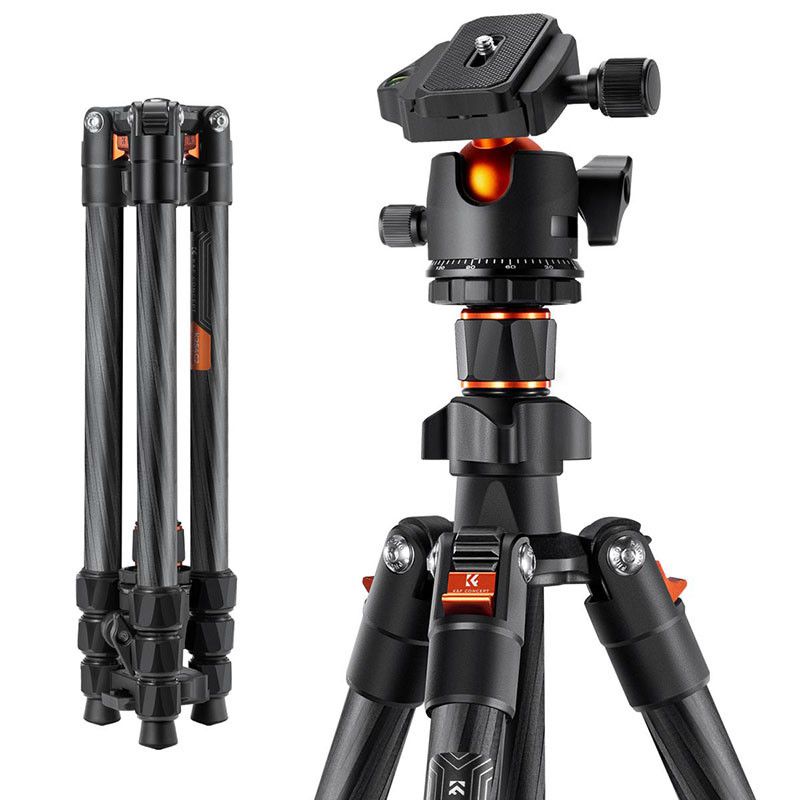 K&F Carbon Tripod + Head BH-36