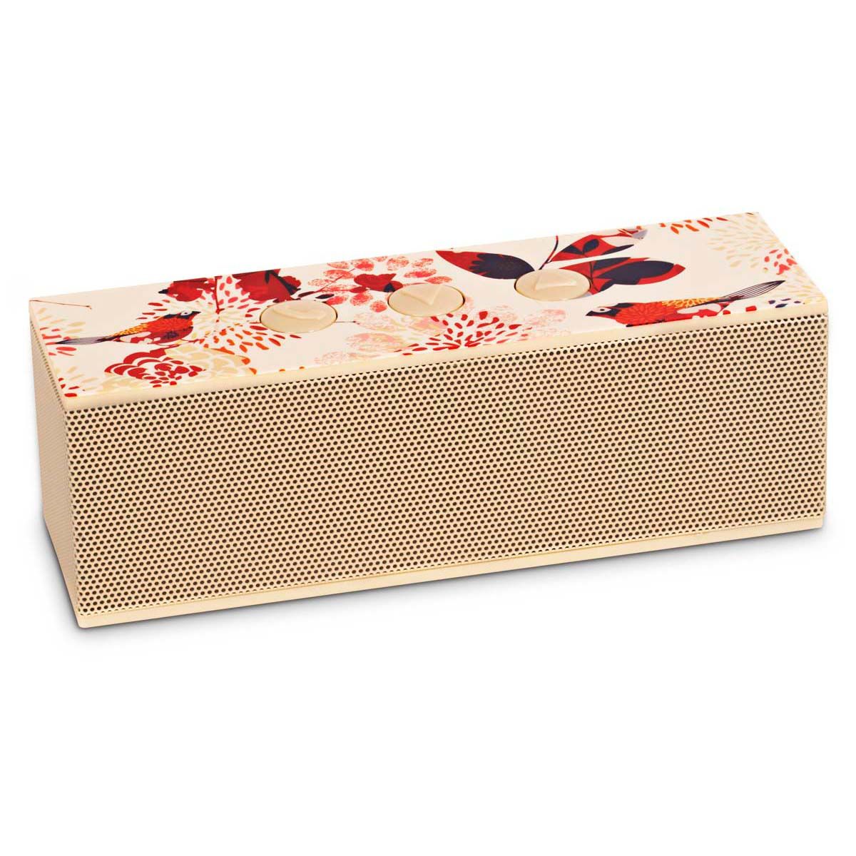 BigBen Interactive Bluetooth Speaker with Bird Decor