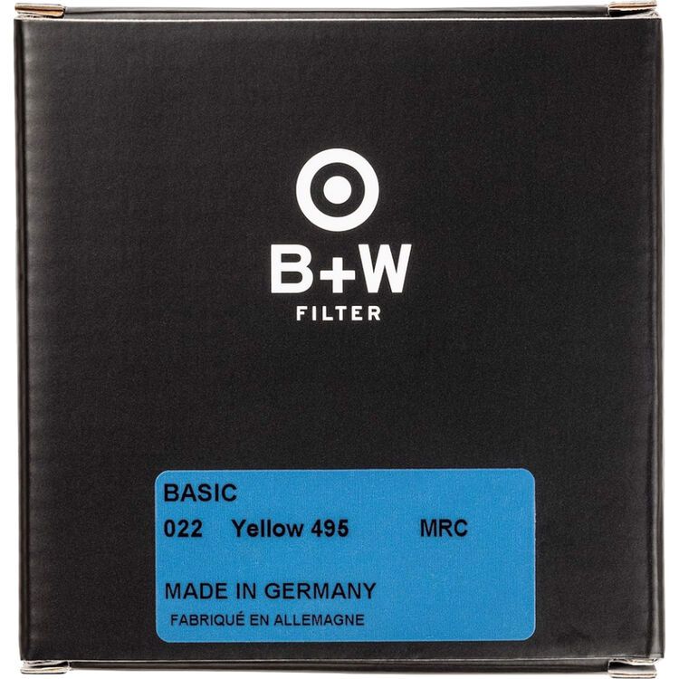 B+W 39mm MRC Yellow Filter (495/022)