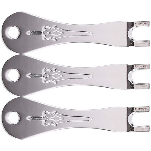 Jeu de 3 chevilles à pince en métal pour guitare acoustique UniversalHouse