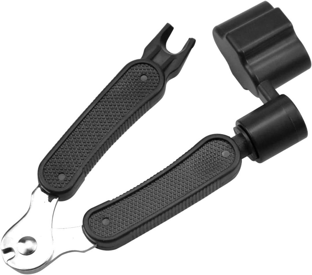 UniversalHouse 3-in-1 Guitar String Winder, Cutter, and Bridge Pin Tool