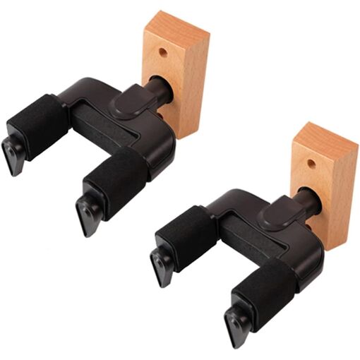 Crochets muraux pour guitare UniversalHouse (lot de 2) - Automatiques et réglables