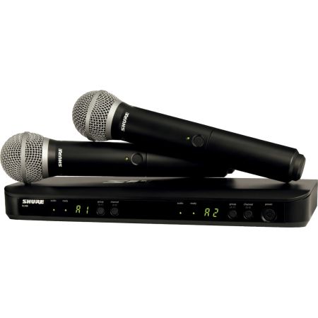 Shure BLX288E-PG58-K3E Dual Wireless Receiver with PG58 Microphone
