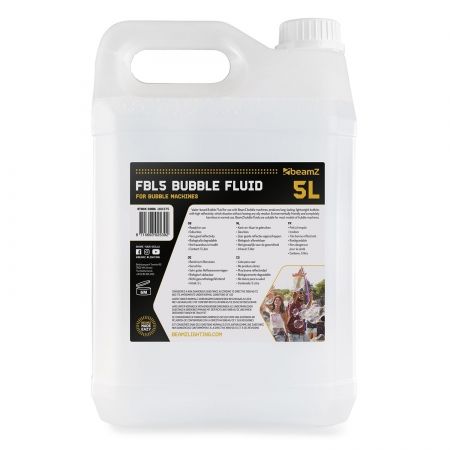 Beamz Bubble Liquid Machine, 5L