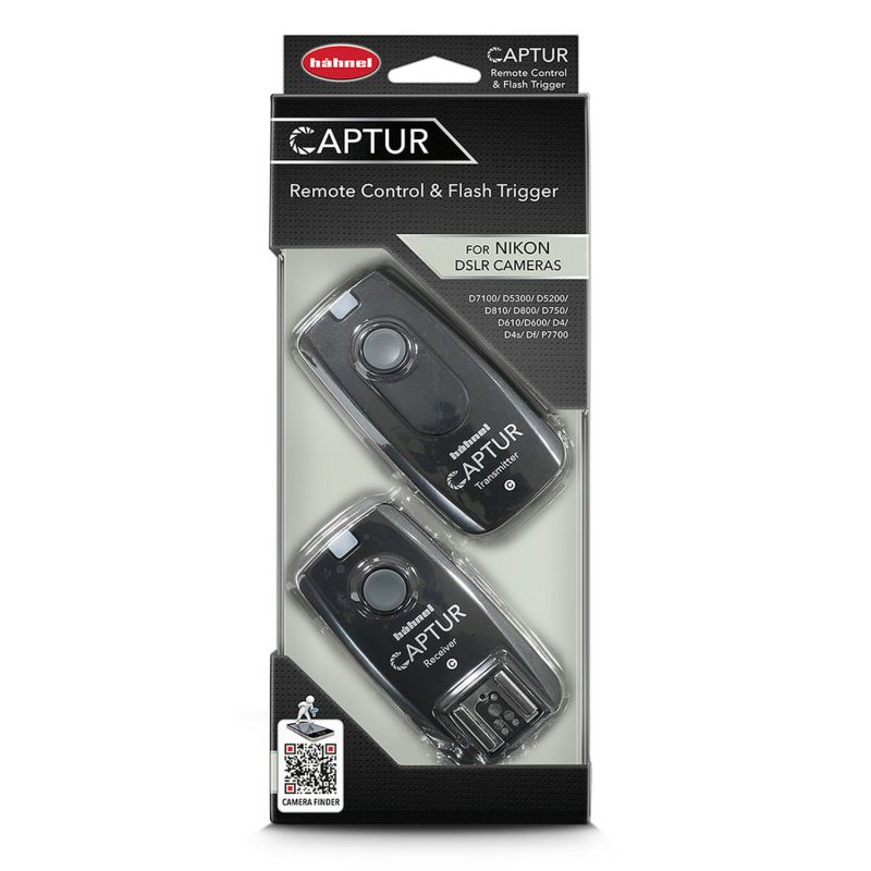 Hahnel Captur Remote Shutter Release and Flash Trigger Kit for Nikon