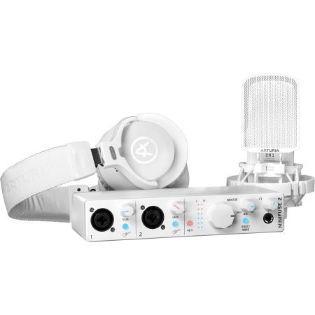 Pack d'enregistrement Arturia Minifuse 2 - Blanc
