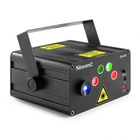 Kit de iluminación Beamz Dahib, 2 láseres, 4 LED