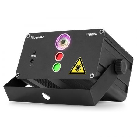 Kit de iluminación Beamz Athena, 2 láseres, 3 LED