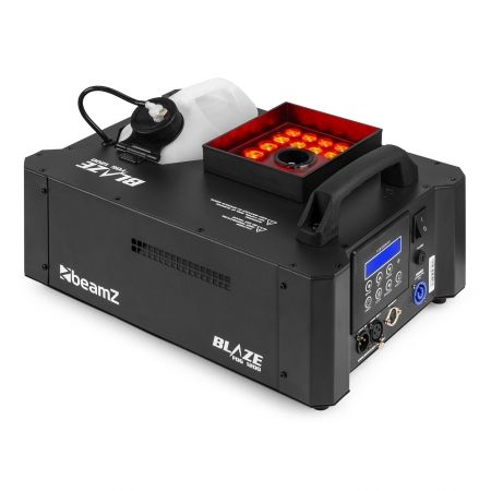 Beamz Blaze1200 - 1200W Vertical Smoke Machine, 24x 4W LED 4-in-1