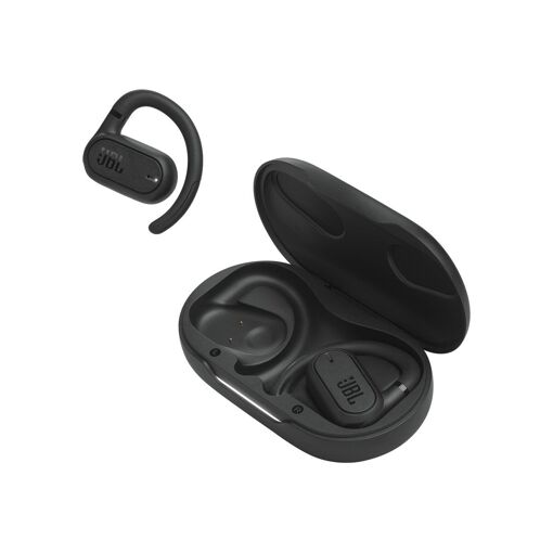 JBL Soundgear Sense - Écouteurs sans fil avec micro - montage sur l'oreille - Bluetooth - noir