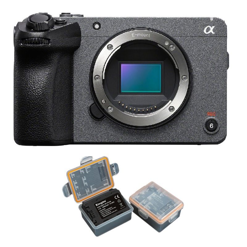 Sony FX30 26MP Digital Cinema Camera + 1 Kingma 2000mAh Battery (Sony NP-FZ100)