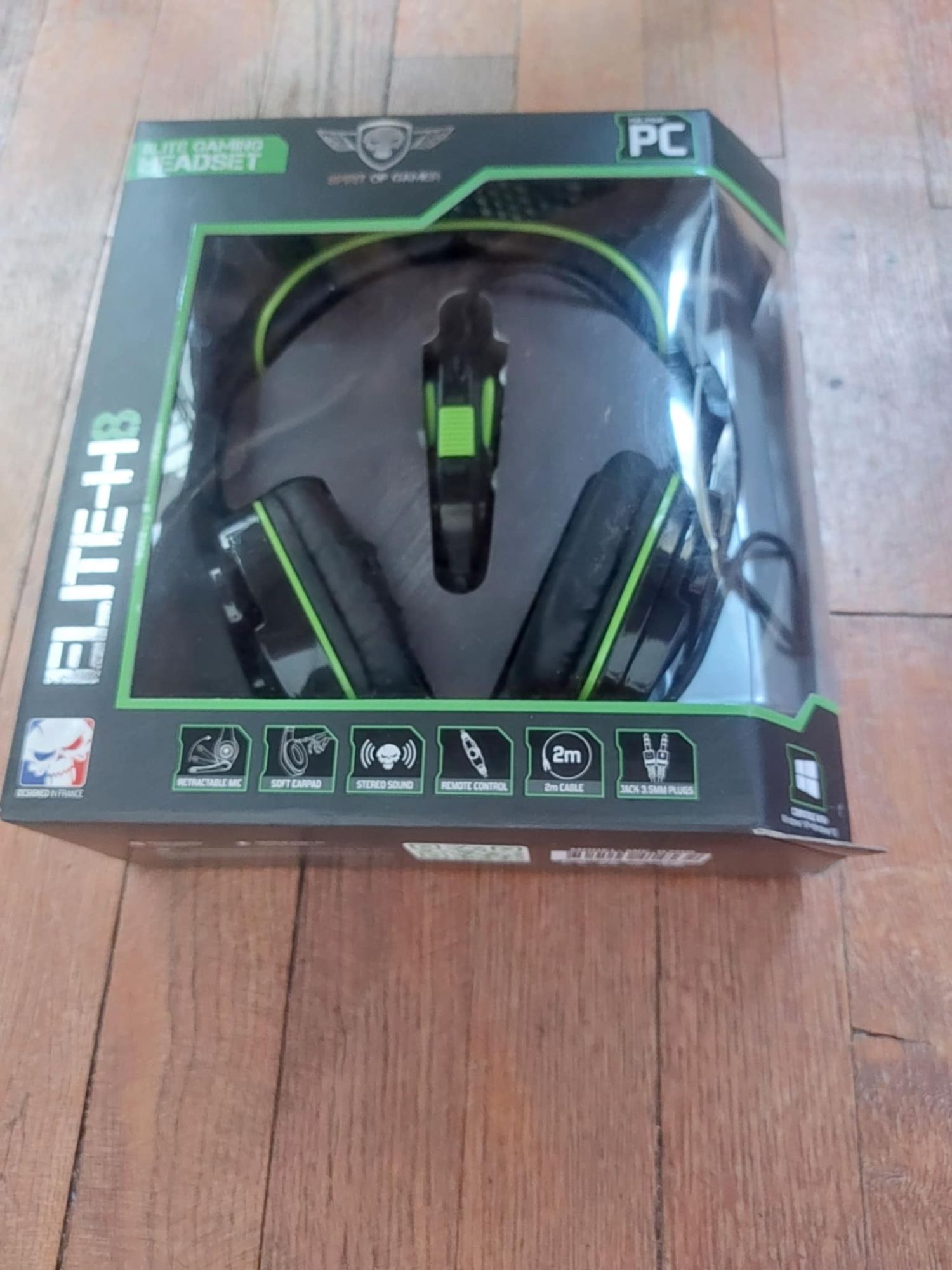 Casque filaire Suza Spirit Of Gamer ELITE-H8
