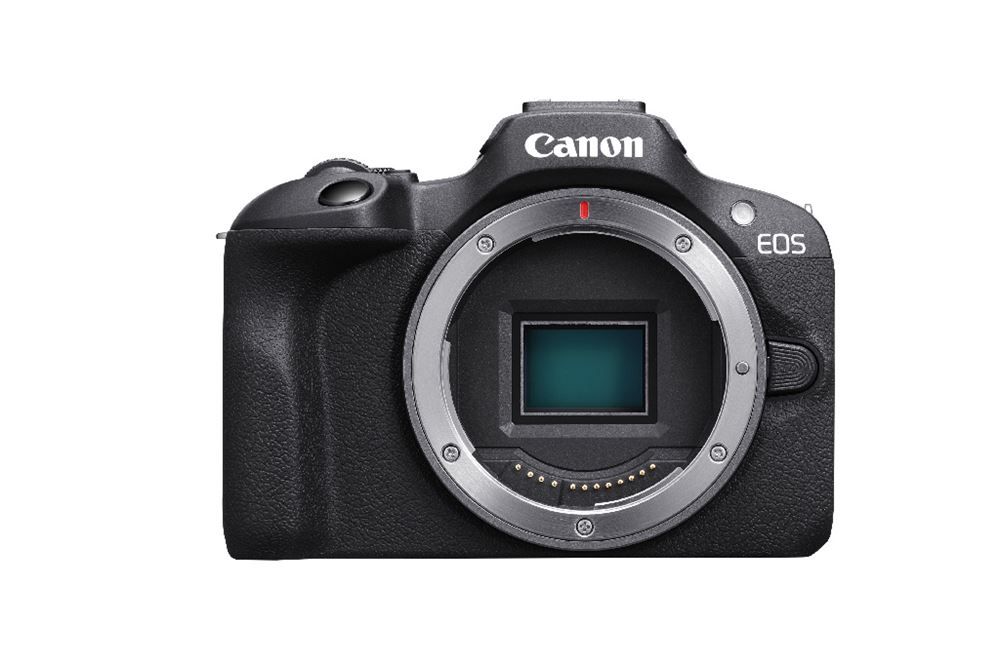 Canon EOS R100 Boitier nu, 24,1 MP Capteur CMOS, AF Dual Pixel, Vidéo 4K UHD, Stabilisateur d'image numérique vidéo, Écran LCD 7,5 cm, Filtre créatif, Wi-Fi, Bluetooth