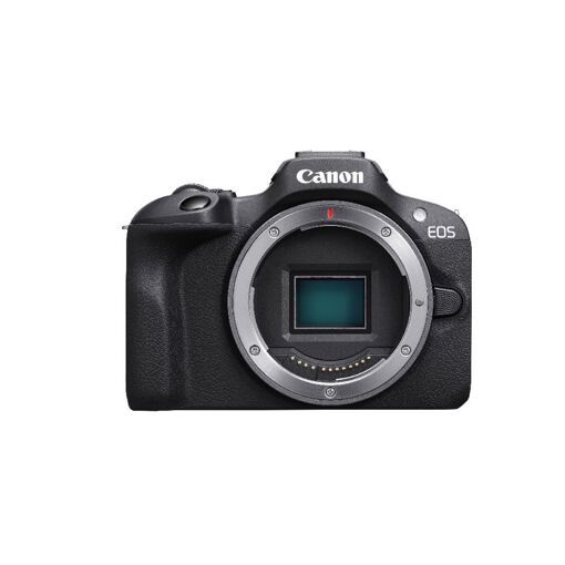 Canon EOS R100 Boitier nu, 24,1 MP Capteur CMOS, AF Dual Pixel, Vidéo 4K UHD, Stabilisateur d'image numérique vidéo, Écran LCD 7,5 cm, Filtre créatif, Wi-Fi, Bluetooth