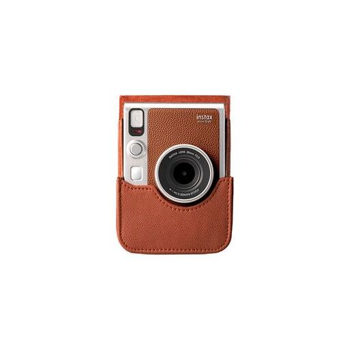 Étui de protection Fujifilm pour appareil photo instantané Instax Mini Evo Marron