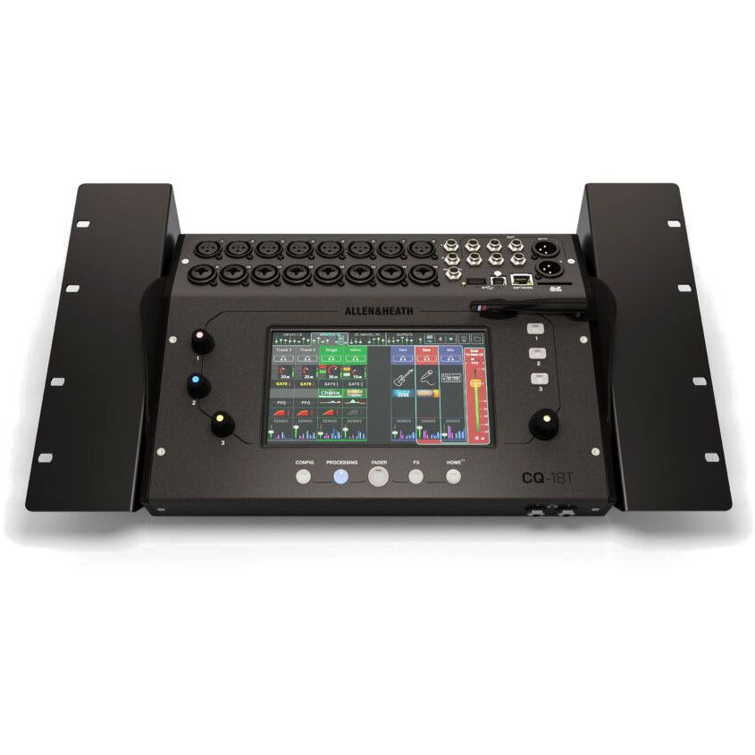 Équerres de rack 19 pouces Allen & Heath pour table de mixage CQ-18T