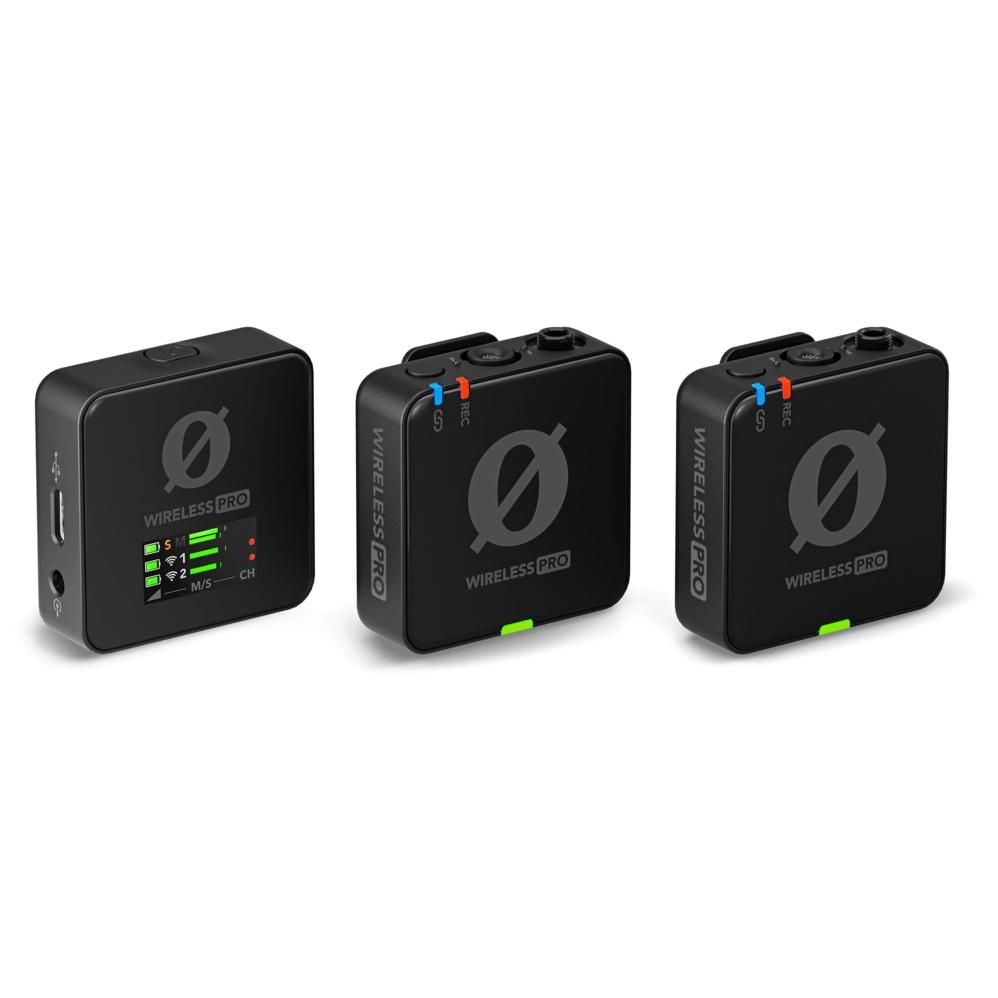 RØDE Wireless PRO - Système de microphones numériques sans fil 2 canaux