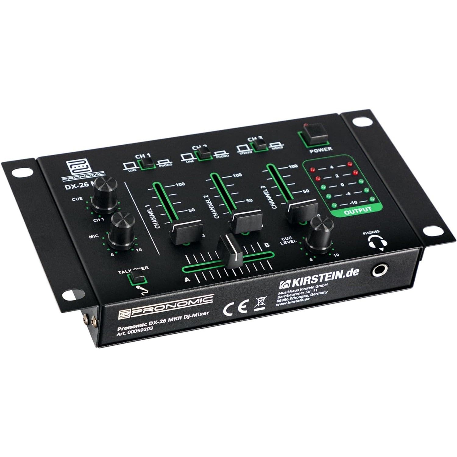 Table de mixage DJ Pronomic DX-26 MKII