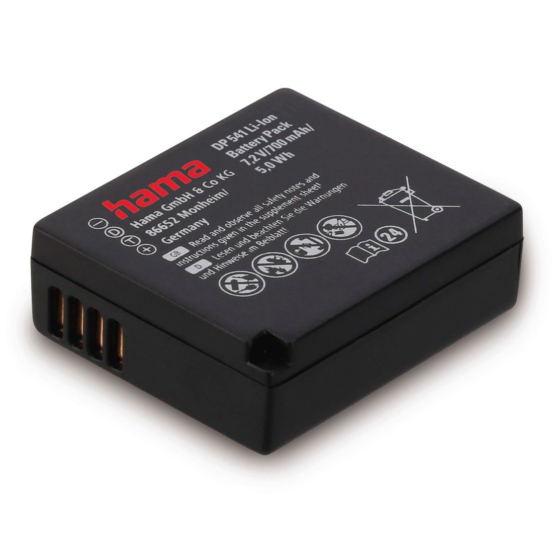 Hama Li-ion Battery 'DP 541' for Panasonic DMW-BLG10