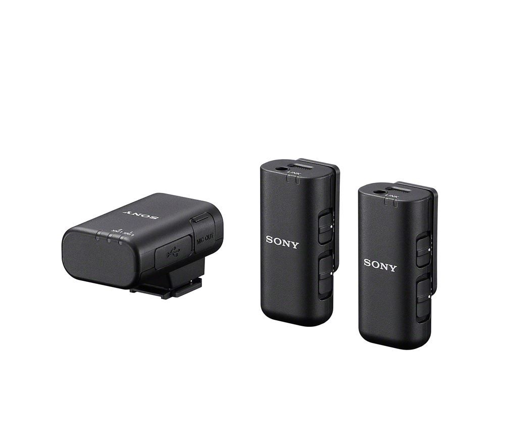 Sony ECM-W3 Microphone (Size: Small, Color: Black, Capacity: 10m Range)