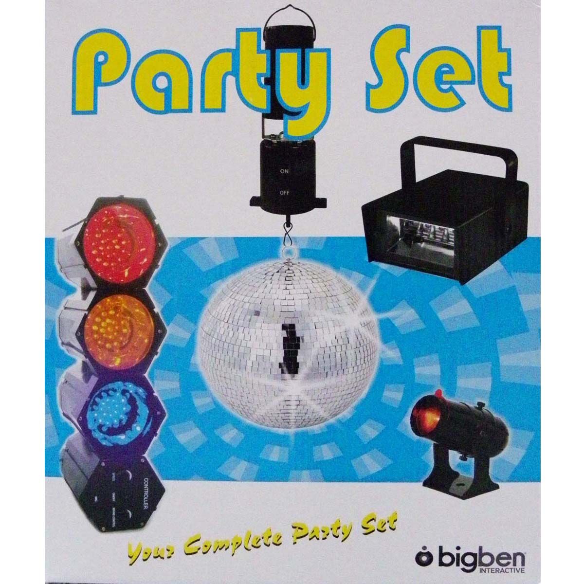 Bigben Multi-Effect Light Pack (Glow Ball + Stroboscope + 3 LED Spots)