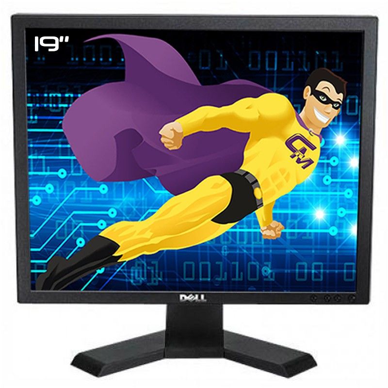 Dell P190Sb 19-Inch LCD Monitor with VGA, DVI, and USB Ports