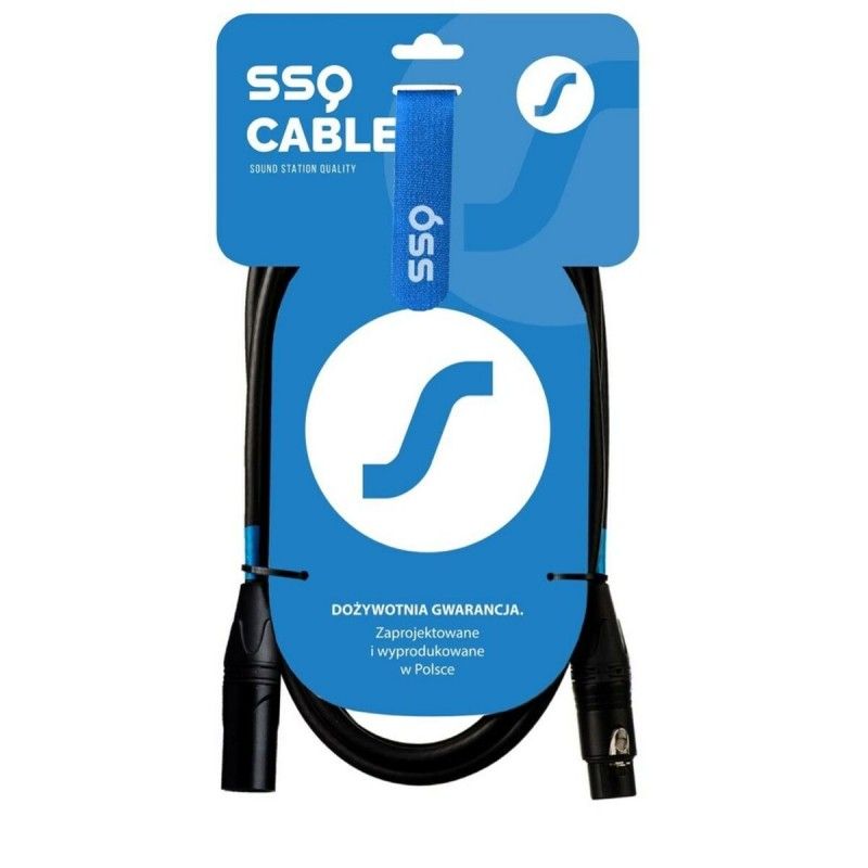 SSQ SS-1837 0.5m XLR Sound Cable