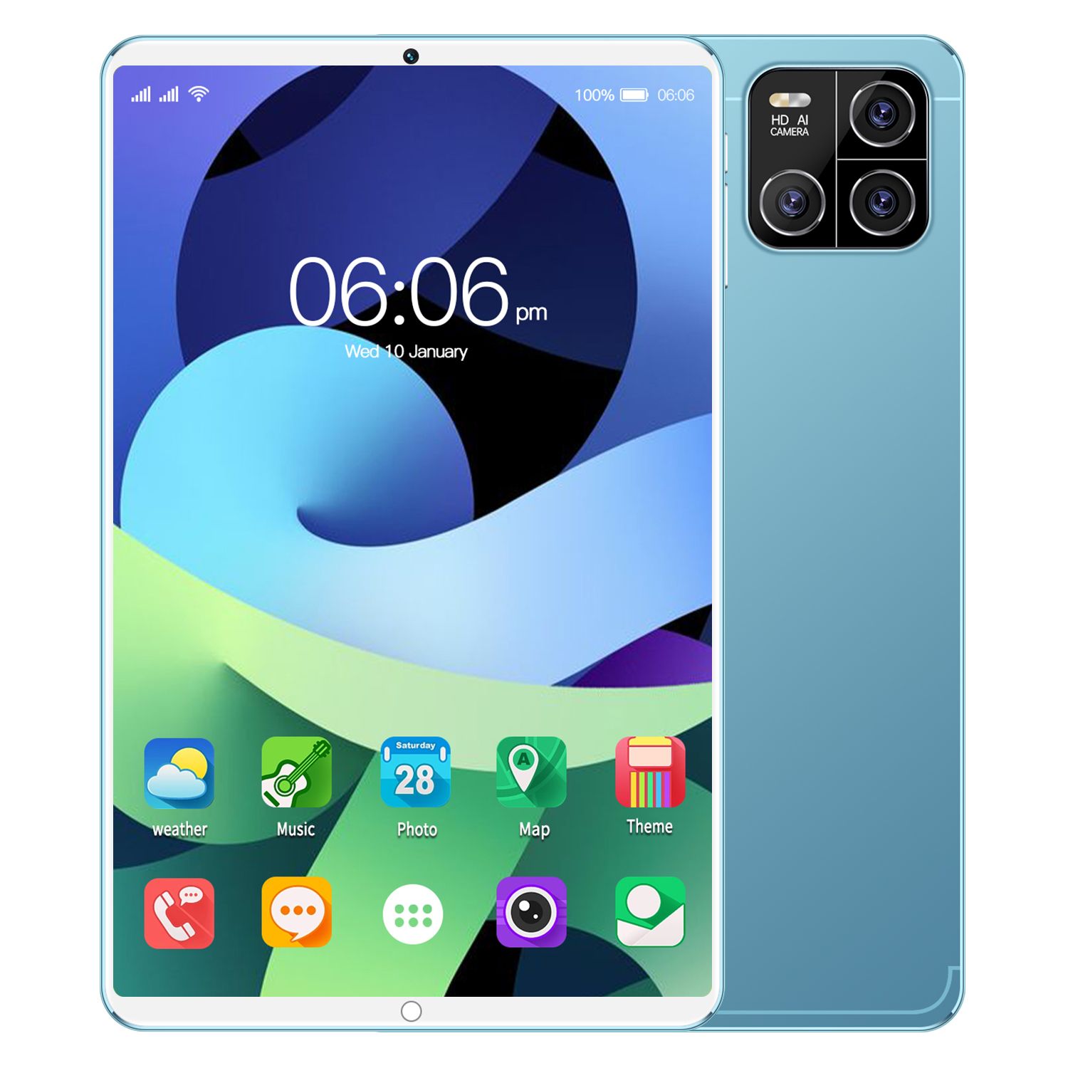 Tablet LOIDIS Pad6 Pro (2024) 64 GB, 10.1 pulgadas, Wi-Fi Azul