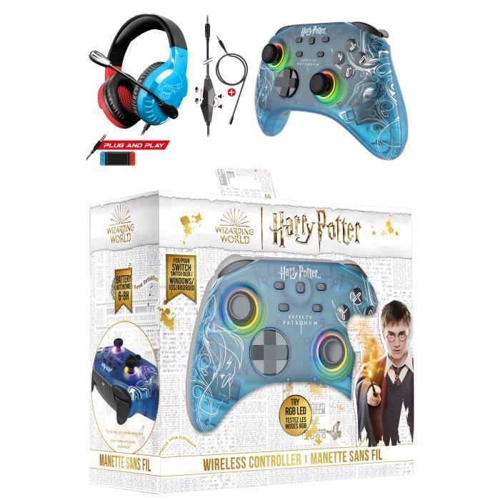 Casque Freaks and Geeks Patronus SWITCH PRO-H3 Stéréo Bluetooth Résistant à la Transpiration