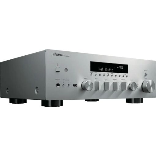 Amplificador de audio Hi-Fi conectado Yamaha R-N600A Plata