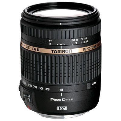 Tamron 18-270mm f/3.5-6.3 Di II VC PZD Lens for Nikon F Mount