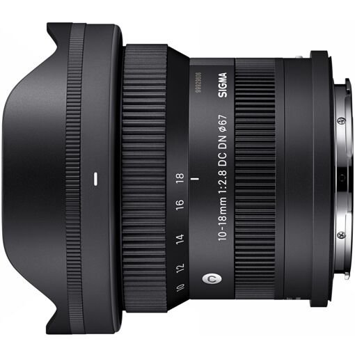 Objectif Sigma 10-18 mm f/2,8 DC DN
