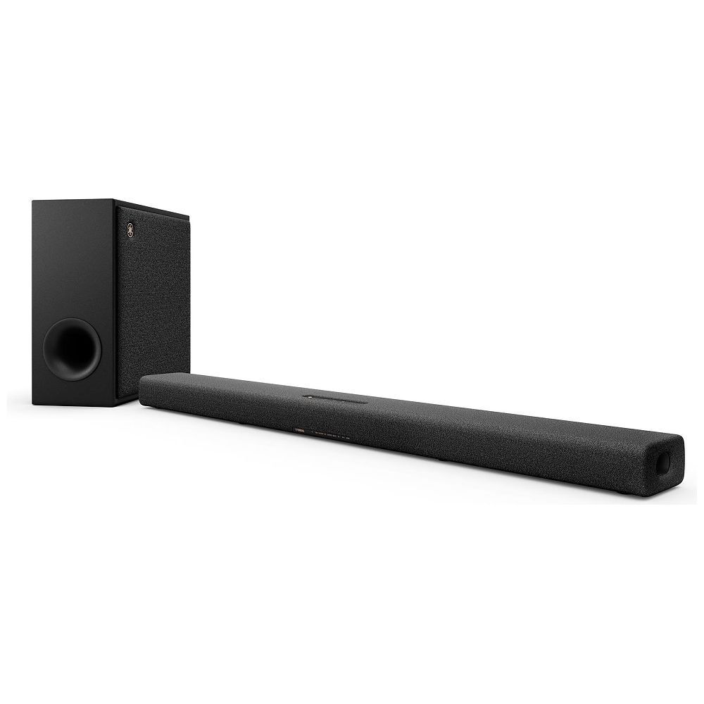 Yamaha True X-Bar 50A Wireless Soundbar with Subwoofer, Carbon Grey