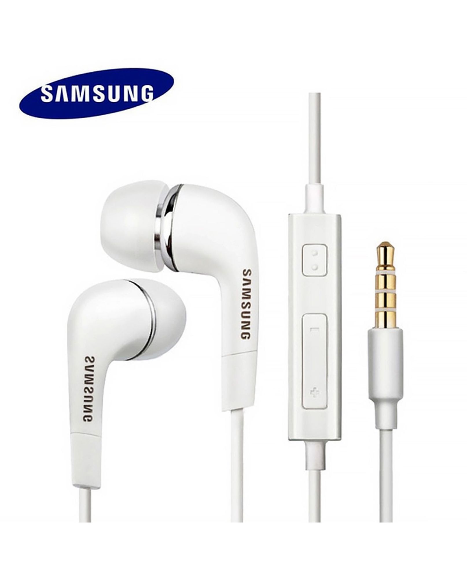 Apple Wired Headphones - 3.5mm Jack, White, for Samsung Galaxy A05/A05s