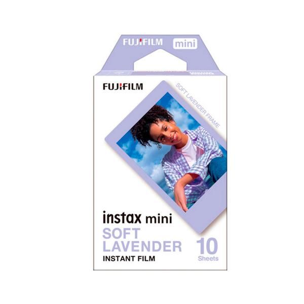 Fujifilm Instax Mini Soft Lavender Photo Paper - Pack of 10