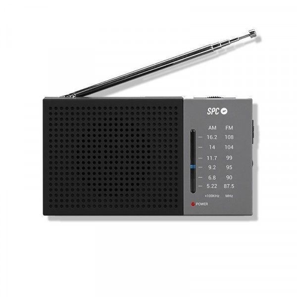 SPC Jetty Lite Digital Portable Speaker - Black/Grey