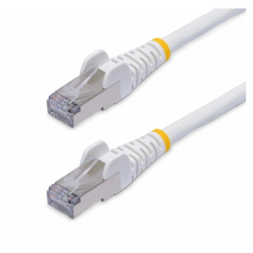 StarTech 12m White Ethernet Cable CAT8, Snagless, 25G/40G, S/FTP - 12ft Network Cable - RJ-45 Male to RJ-45 Male